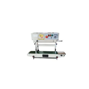 ماكينة لحام اكياس سير مستمر رأسى اليكتروستاتيك