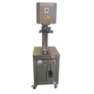 ماكينة غلق عبوات صفيح نصف اوتماتيك هد ثابت